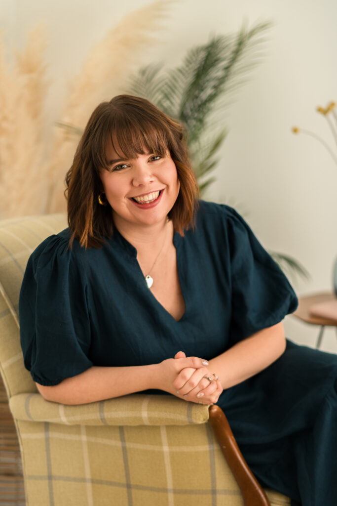 Charlotte Wilkinson waiting to speak with you about your business needs and how her virtual assistant agency can help